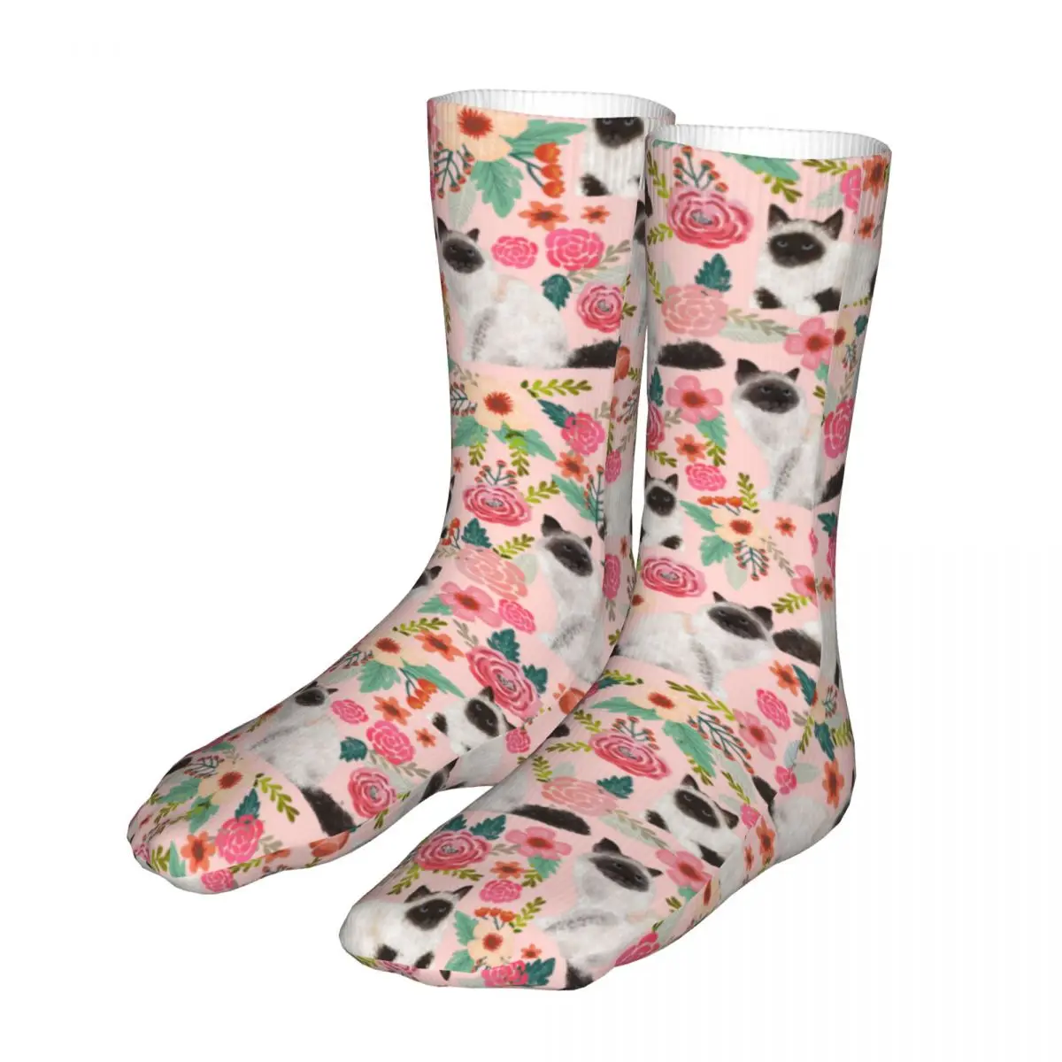 Fashion Socks Male Mens Women Crazy Birman Cat Vintage Florals Pink Socks Animal Skateboard Socks Spring Summer Autumn Winter
Fashion Socks Male Mens Women Crazy Birman Cat Vintage Florals Pink Socks Animal Skateboard Socks Spring Summer Autumn Winter