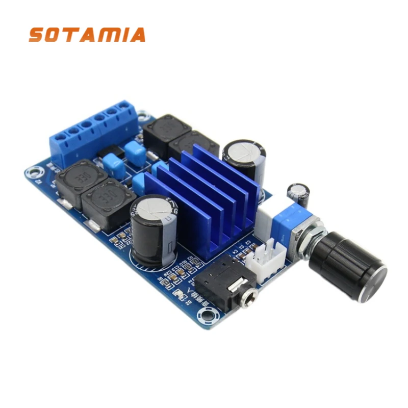 

SOTAMIA TPA3116D2 Digital Power Amplifier Audio Board 50Wx2 Hifi Stereo Amplifier Amplificador De Som Home Theater Mini Amp