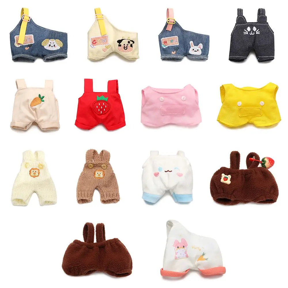 20cm Doll Clothes Cartoon Animal Pattern Plush Mini Knited Hat Suspender Pants For Cotton Stuffed Dolls Toy Accessories Gift
20cm Doll Clothes Cartoon Animal Pattern Plush Mini Knited Hat Suspender Pants For Cotton Stuffed Dolls Toy Accessories Gift