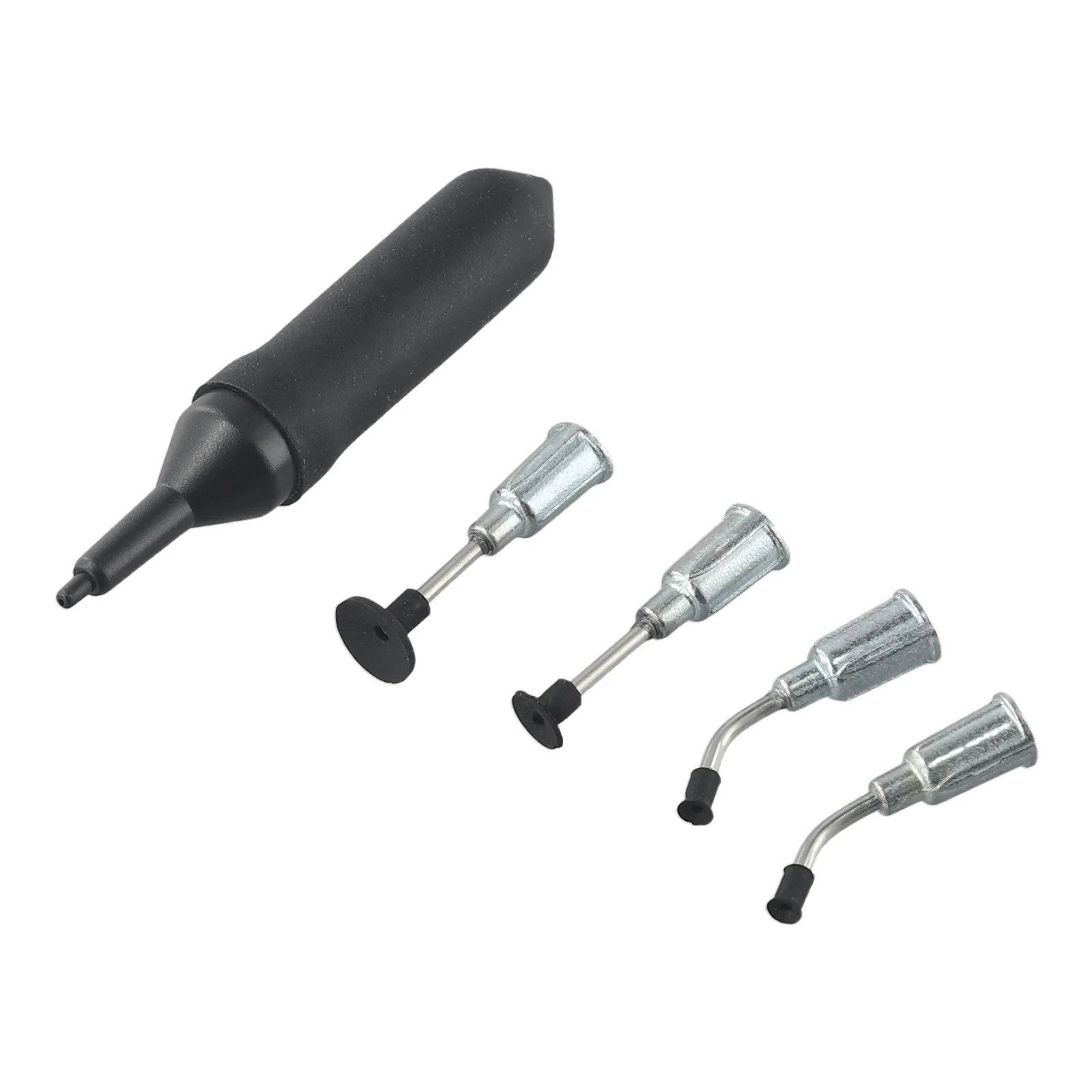 Vacuum Pen Kit With 4 Kinds Of Suction Cups 90mm IC SMD Tweezers Pick Up Tool IC Chip Extractor Puller Remover Sucker Hand Tools
Vacuum Pen Kit With 4 Kinds Of Suction Cups 90mm IC SMD Tweezers Pick Up Tool IC Chip Extractor Puller Remover Sucker Hand Tools