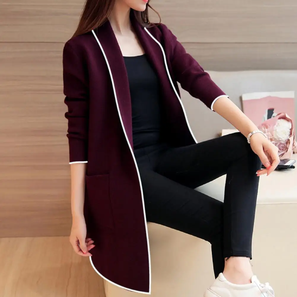 2022 Women Lapel Casual Solid Color Plus Velvet Jacket Long Sleeve Loose Cardigan Warm Long Fleece Coat Cardigan Women Sweater
2022 Women Lapel Casual Solid Color Plus Velvet Jacket Long Sleeve Loose Cardigan Warm Long Fleece Coat Cardigan Women Sweater