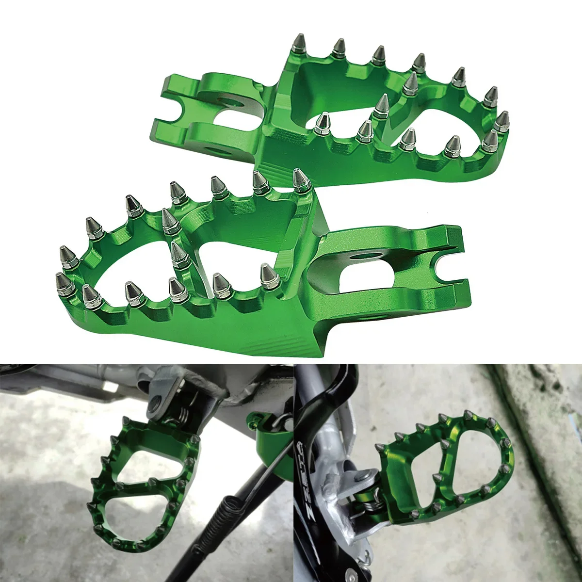 Подставки для мотоциклов с ЧПУ, педали, подножки, колышки для Kawasaki KX250F KX450F KX250X KX450X KLX450R KX 250F 450F 2006-2021 2022 2023
Подставки для мотоциклов с ЧПУ, педали, подножки, колышки для Kawasaki KX250F KX450F KX250X KX450X KLX450R KX 250F 450F 2006-2021 2022 2023