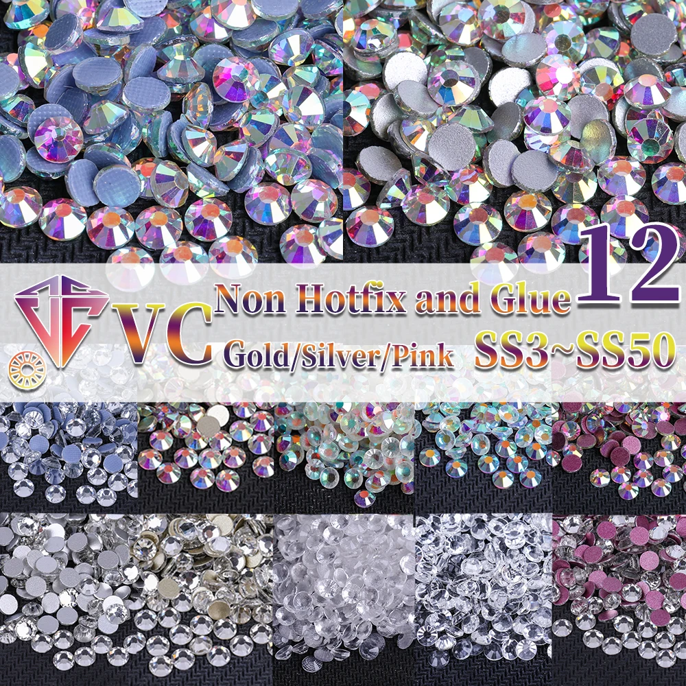 VC супер блестящий Crystal AB Стразы SS3-SS50 Non Hotfix and Glue FlatBack Strass Garment Nail Art Decoration
VC супер блестящий Crystal AB Стразы SS3-SS50 Non Hotfix and Glue FlatBack Strass Garment Nail Art Decoration