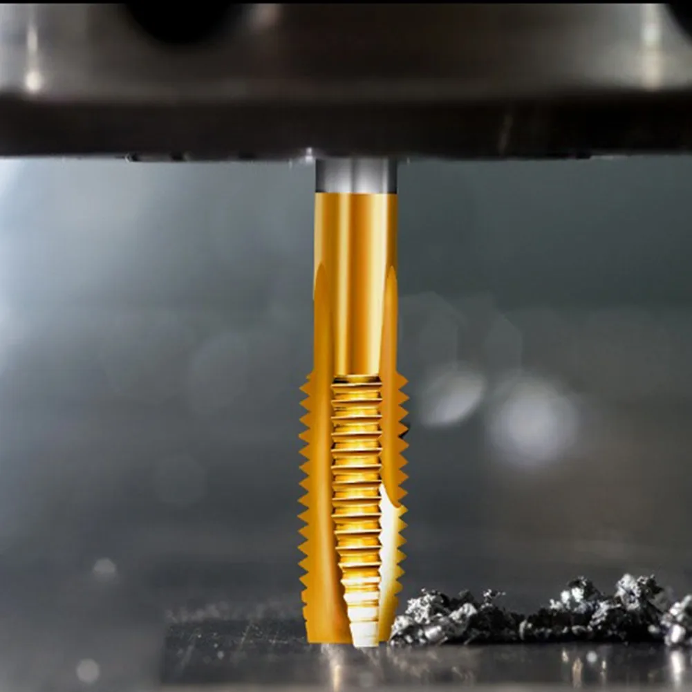 Screw Tap Bit Composite Drill M2-M12 Screw Tap Straight Flute Thread Tap Titanium Drill Bit HSS 6542 M2-M12 Durable
Screw Tap Bit Composite Drill M2-M12 Screw Tap Straight Flute Thread Tap Titanium Drill Bit HSS 6542 M2-M12 Durable