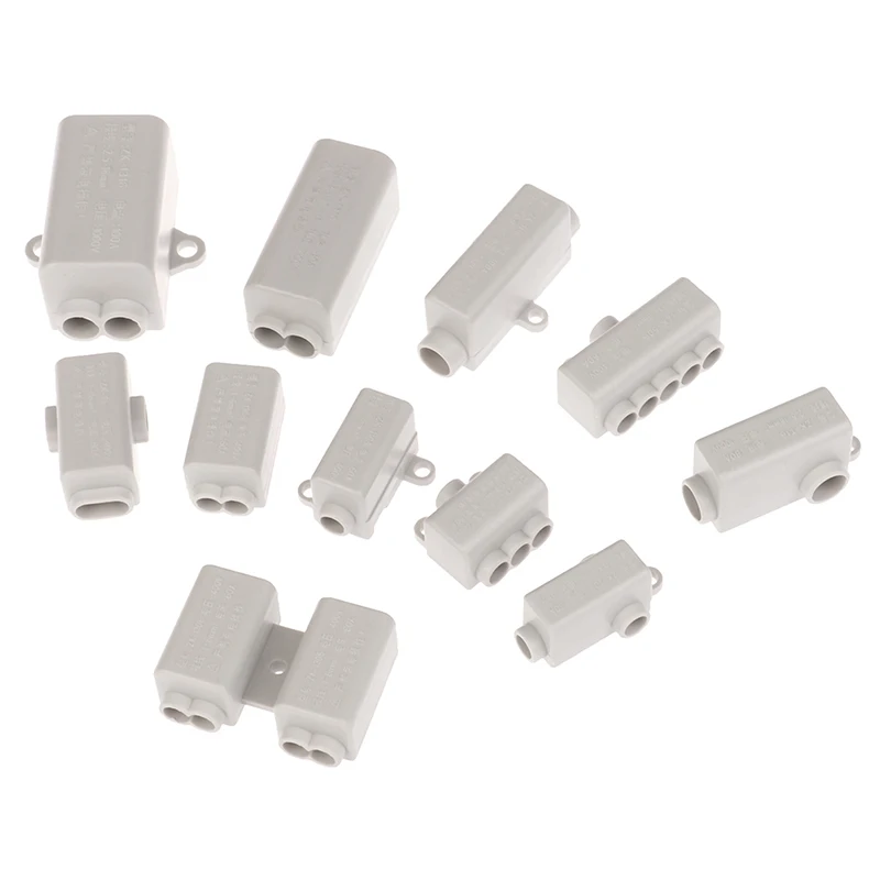 High Power Splitter Quick Wire Connector Terminal Block Electrical Cable Junction Box ZK-306 ZK-506 ZK-T06 ZK-T16 Connectors
High Power Splitter Quick Wire Connector Terminal Block Electrical Cable Junction Box ZK-306 ZK-506 ZK-T06 ZK-T16 Connectors