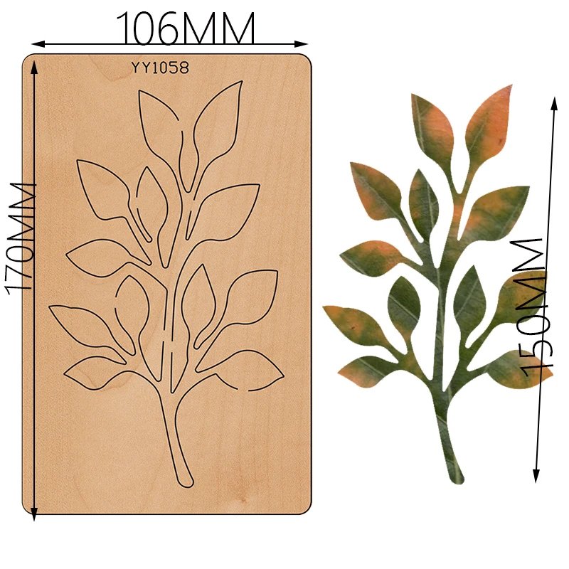 Wooden Die Cutting Die Leaf Knife Die Yy-1058 Is Compatible With Most Manual Die Cutting
Wooden Die Cutting Die Leaf Knife Die Yy-1058 Is Compatible With Most Manual Die Cutting