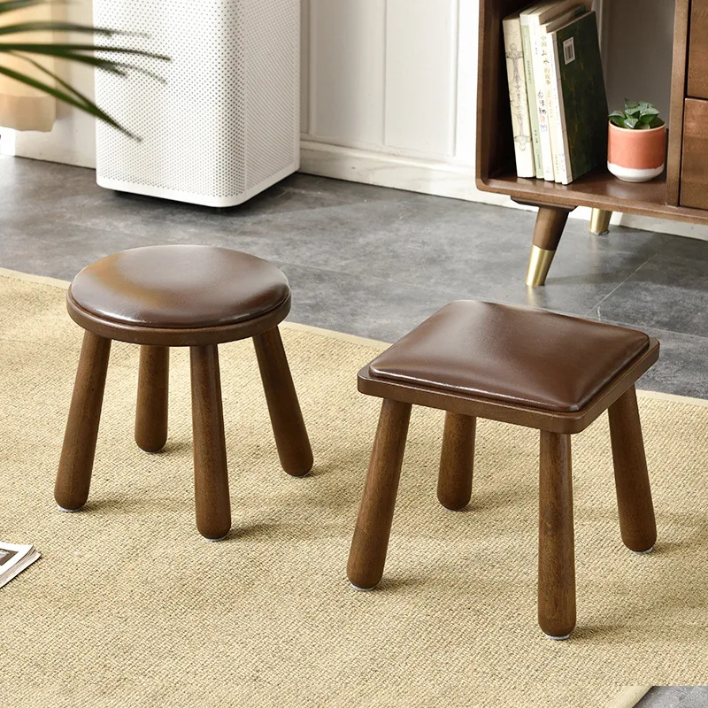 Small stool, household solid wood square stool, adult wood low stool, living room sturdy small stool, wooden shoe changing stool 
Small stool, household solid wood square stool, adult wood low stool, living room sturdy small stool, wooden shoe changing stool