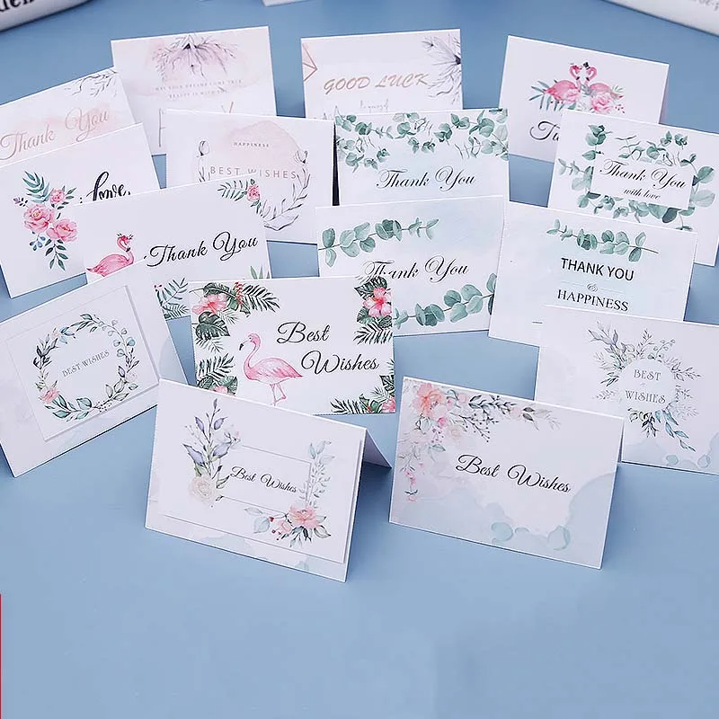100Pcs/Set Thank You Greeting Paper Envelopes Wedding Card New Year Blessing Postcards Valentines Day Business Invitations
100Pcs/Set Thank You Greeting Paper Envelopes Wedding Card New Year Blessing Postcards Valentines Day Business Invitations