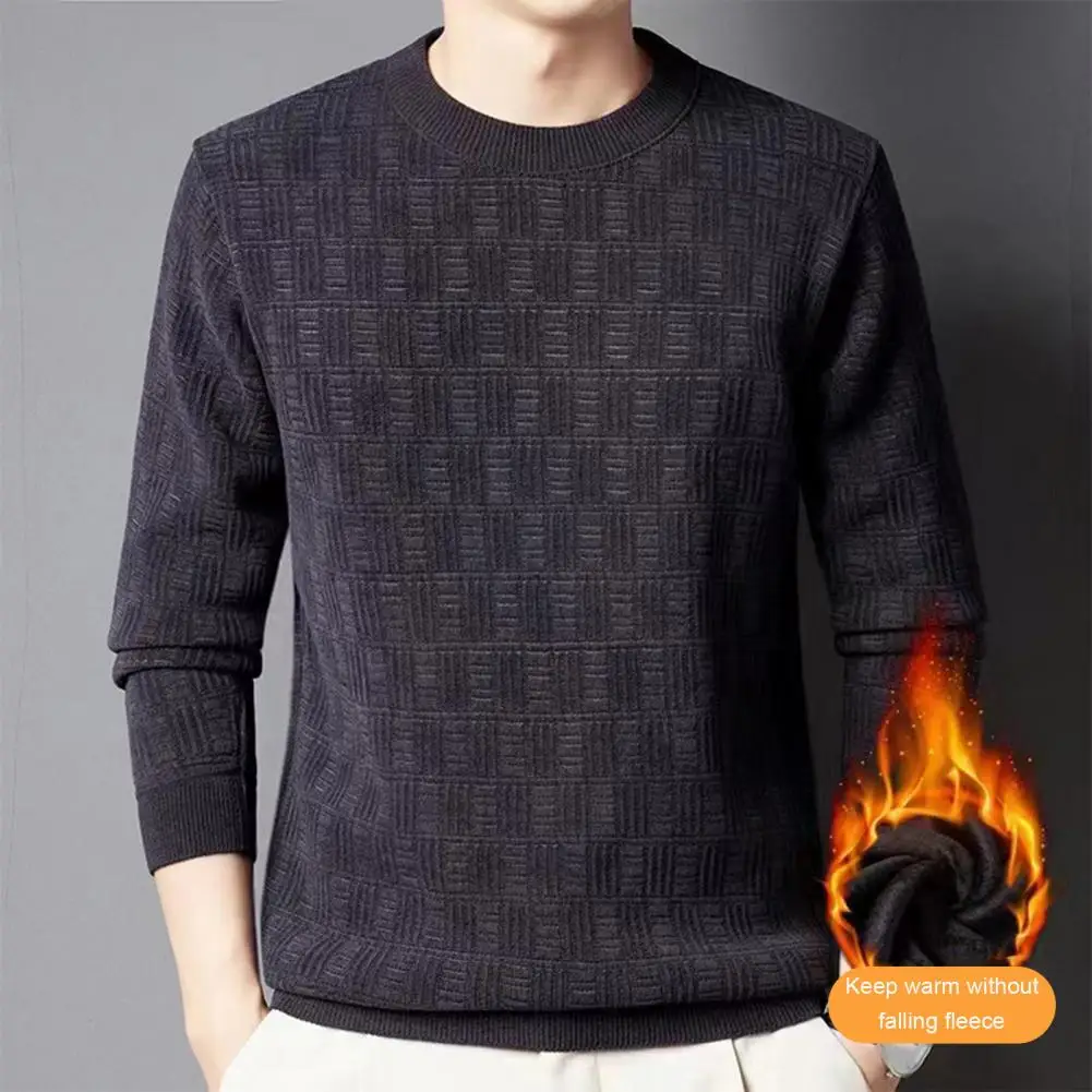 Men's Sweater Solid Color Warm Comfortable Long Sleeved Pullover Long Sleeved O Neck Sweater
Men's Sweater Solid Color Warm Comfortable Long Sleeved Pullover Long Sleeved O Neck Sweater