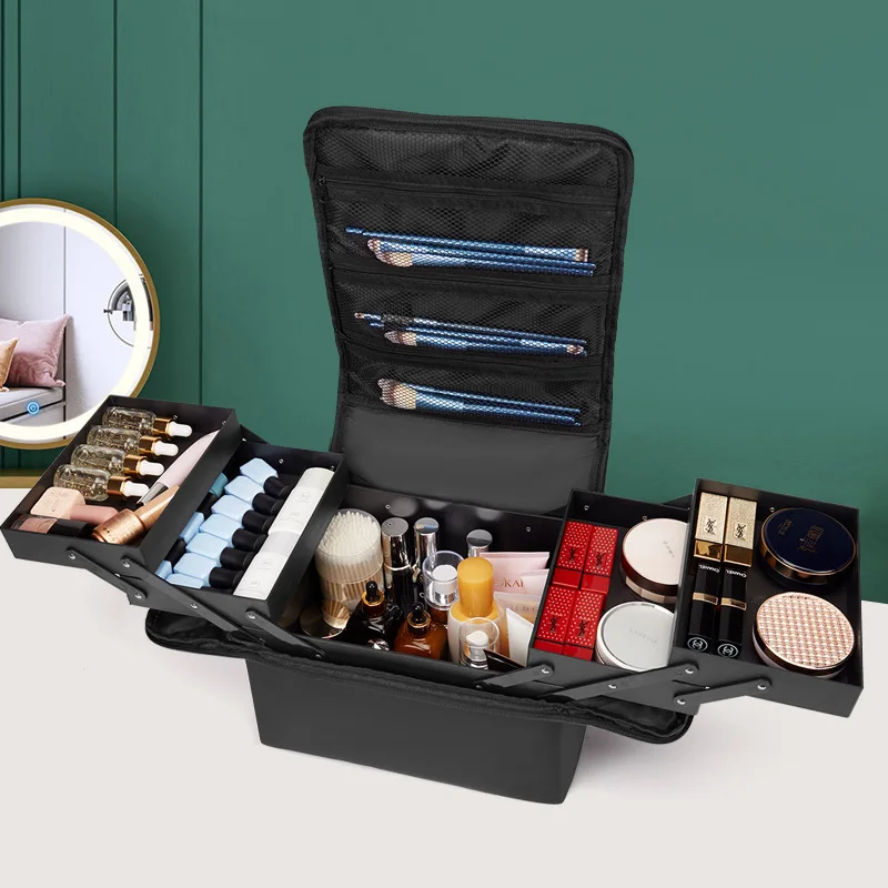 2022 Women Cosmetic Bag Professional Portable Nail Art Embroidery Beauty Tools Cosmetic Box Large Capacity Storage Makeup Bag
2022 Women Cosmetic Bag Professional Portable Nail Art Embroidery Beauty Tools Cosmetic Box Large Capacity Storage Makeup Bag