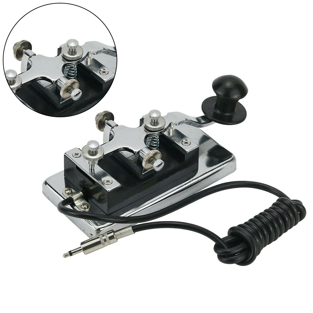 1PC 3.5mm Stainless Steel K4 Morse Wrench Set Plug Manual Telegraph Morse Key Handy CW Morse Keyer For Shortwave CW Radio
1PC 3.5mm Stainless Steel K4 Morse Wrench Set Plug Manual Telegraph Morse Key Handy CW Morse Keyer For Shortwave CW Radio