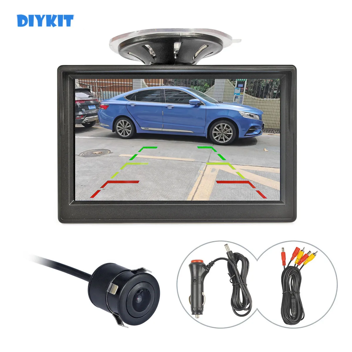 5-дюймовый TFT ЖК-дисплей DIYKIT, автомобильный монитор, водонепроницаемая 18,5 мм HD камера заднего вида с монитором
5-дюймовый TFT ЖК-дисплей DIYKIT, автомобильный монитор, водонепроницаемая 18,5 мм HD камера заднего вида с монитором