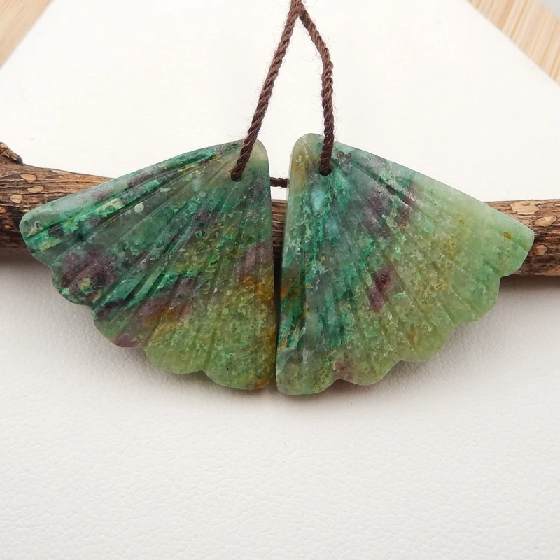 Gemstone Design Fashion jewelry Natural Gemstone Carved Leaf Chrysocolla women Earring Bead28x22x4mm7.5g
Gemstone Design Fashion jewelry Natural Gemstone Carved Leaf Chrysocolla women Earring Bead28x22x4mm7.5g