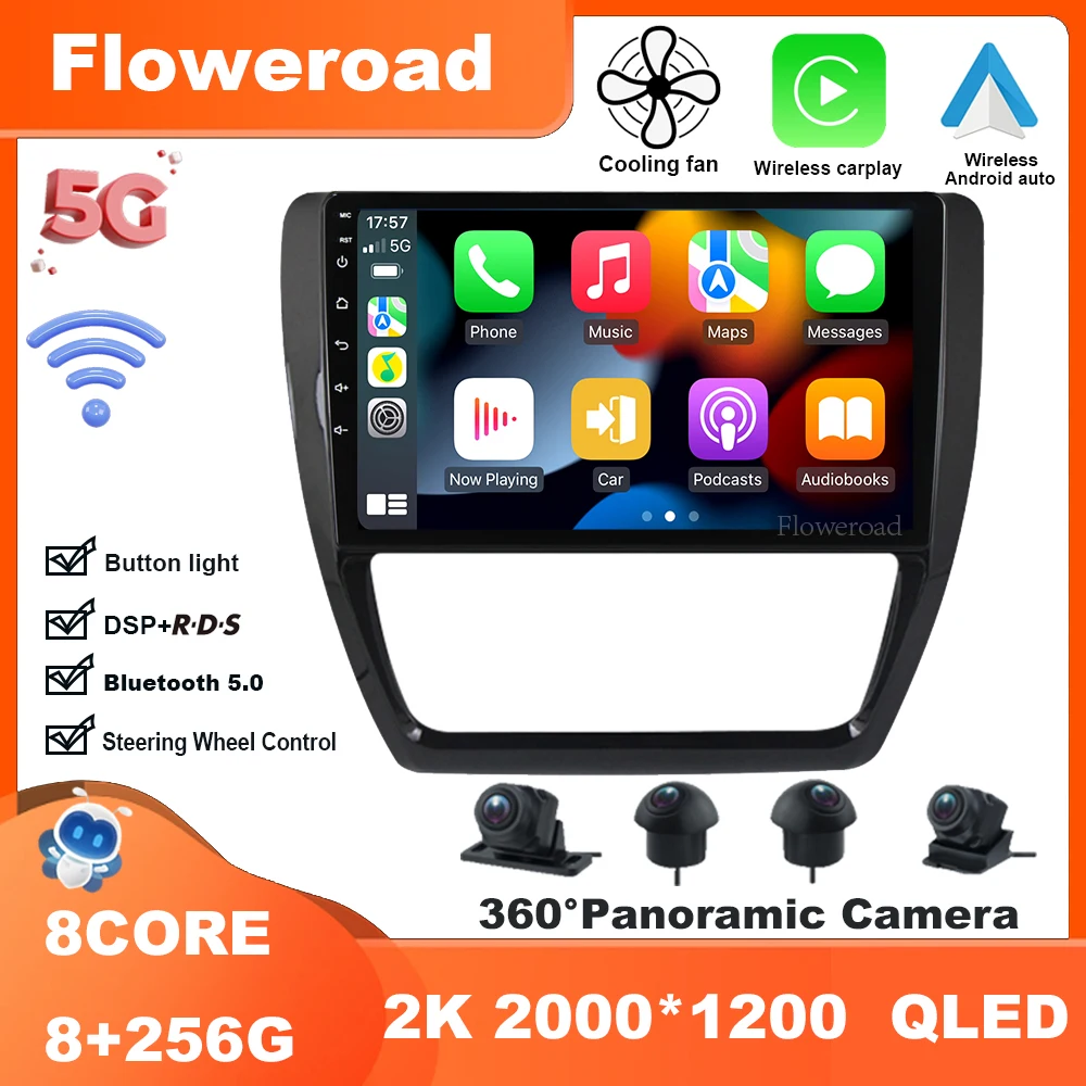 9 Inch Android 13 For Volkswagen VW Sagitar Jetta 2011-2018 Car Radio Multimedia Video Navigation stereo GPS Carplay Auto BT5.0
9 Inch Android 13 For Volkswagen VW Sagitar Jetta 2011-2018 Car Radio Multimedia Video Navigation stereo GPS Carplay Auto BT5.0