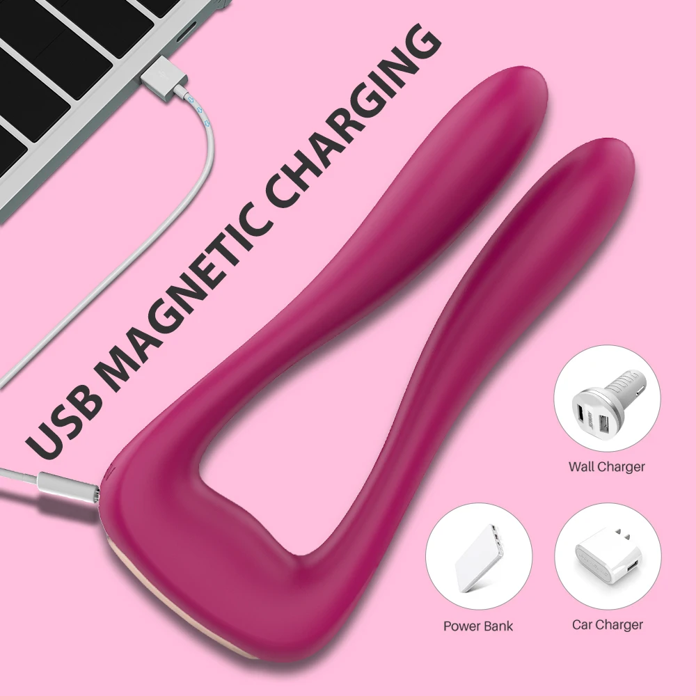 Вибратор-кролик 'Лиа Дуаль' купить со скидкой в секс шопе  Вибраторы  Многофункциональные