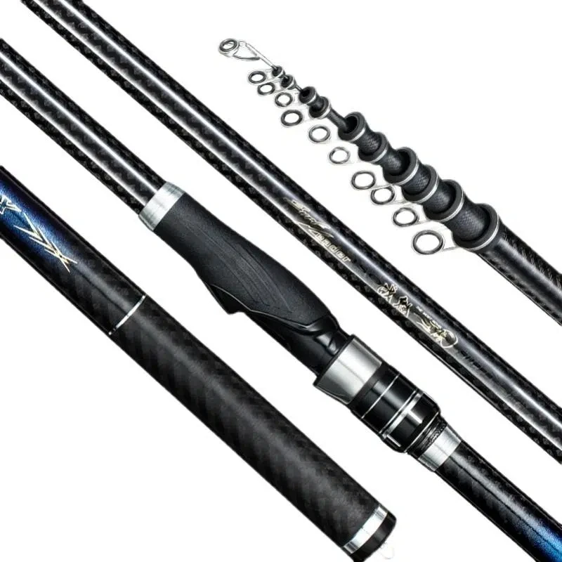 Super Hard Rock Fishing Rod Ultra Light Distance Throwing Telescopic Rod All Waters Heavy Fishing Weight Fish Pole Canne a Peche
Super Hard Rock Fishing Rod Ultra Light Distance Throwing Telescopic Rod All Waters Heavy Fishing Weight Fish Pole Canne a Peche