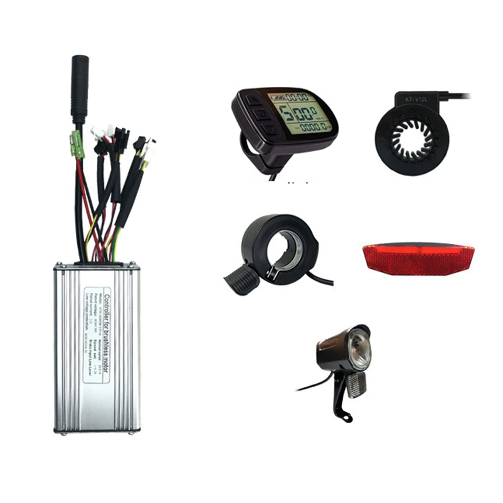 36V/48V 500W/750W LCD5 Display Panel Electric Bicycle Scooter Brushless 25A Controller with Lights Kit E-Bike Parts
36V/48V 500W/750W LCD5 Display Panel Electric Bicycle Scooter Brushless 25A Controller with Lights Kit E-Bike Parts