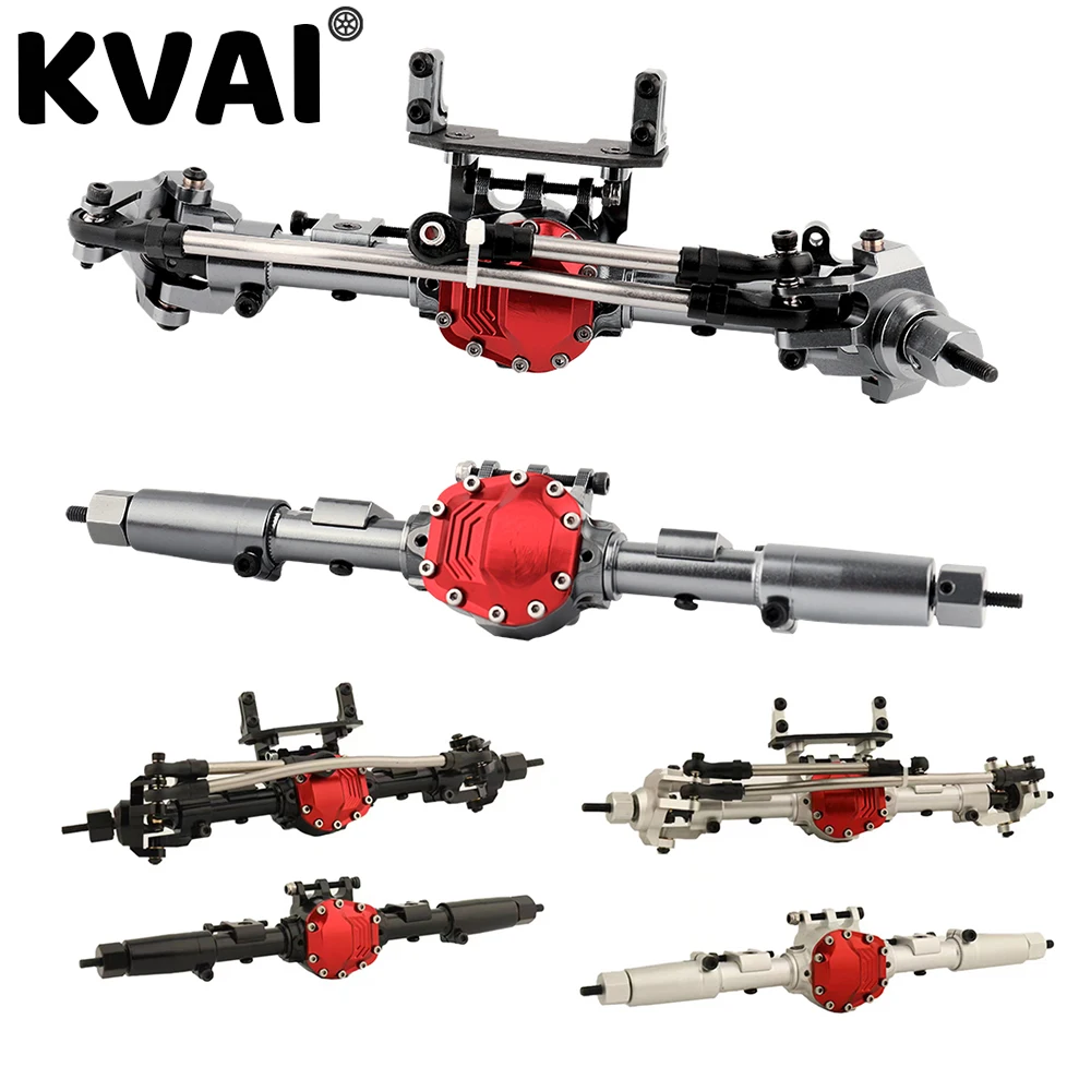 SCX10 II Aluminum Alloy CNC Front Rear Axle Set for 1/10 RC Crawler Axial AR44 90047 90046 AX90060 Builders Kit Upgrade Parts
SCX10 II Aluminum Alloy CNC Front Rear Axle Set for 1/10 RC Crawler Axial AR44 90047 90046 AX90060 Builders Kit Upgrade Parts