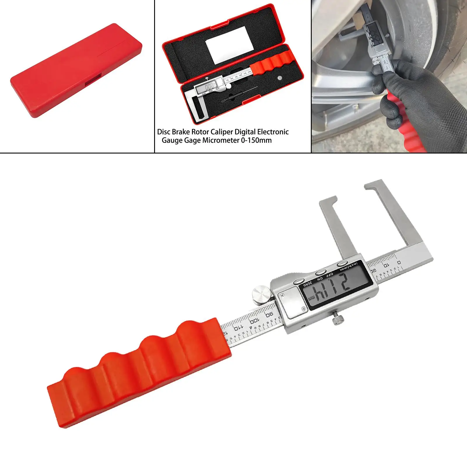 

Brake Discs Vernier Caliper Gauge Gage Measuring Tool Micrometer 0-150mm