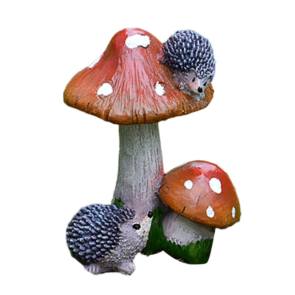 Decorative Hedgehog and Mushroom Figurine Excellent Resilience Beautiful Mini Ornaments for All Homes Perfect for Microscapes
Decorative Hedgehog and Mushroom Figurine Excellent Resilience Beautiful Mini Ornaments for All Homes Perfect for Microscapes