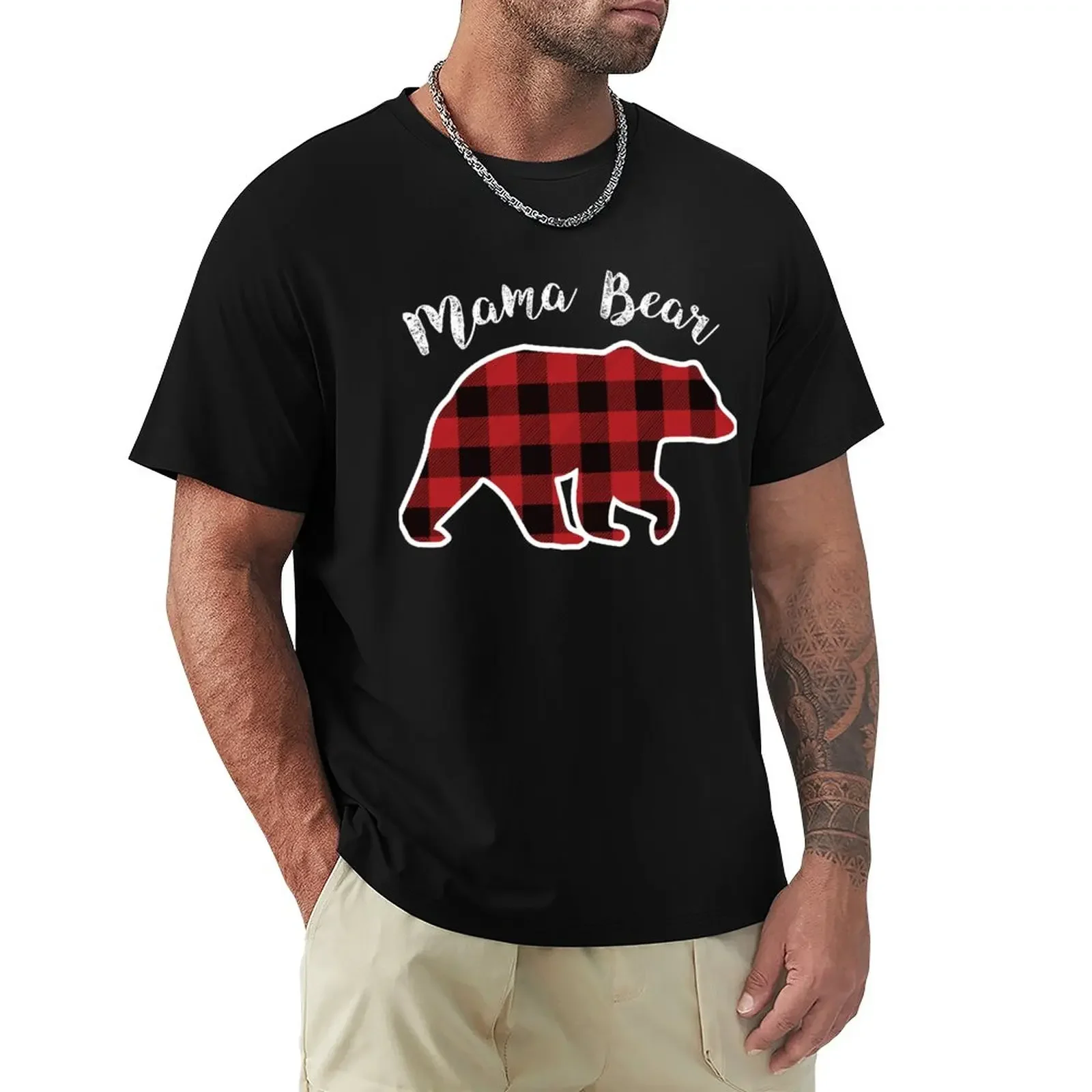 MAMA BEAR | Women Red Plaid Christmas Pajama Family Mom Gift T-Shirt summer clothes heavyweights t shirt men
MAMA BEAR | Women Red Plaid Christmas Pajama Family Mom Gift T-Shirt summer clothes heavyweights t shirt men