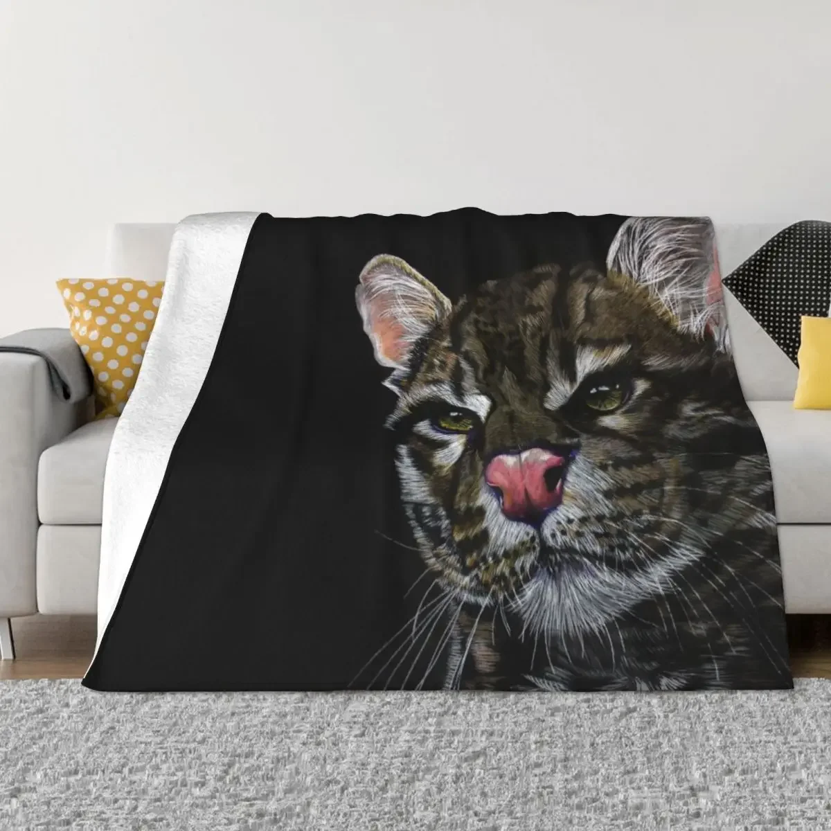 Ocelot Throw Blanket Sofa Quilt For Baby Soft Big Retros Blankets
Ocelot Throw Blanket Sofa Quilt For Baby Soft Big Retros Blankets