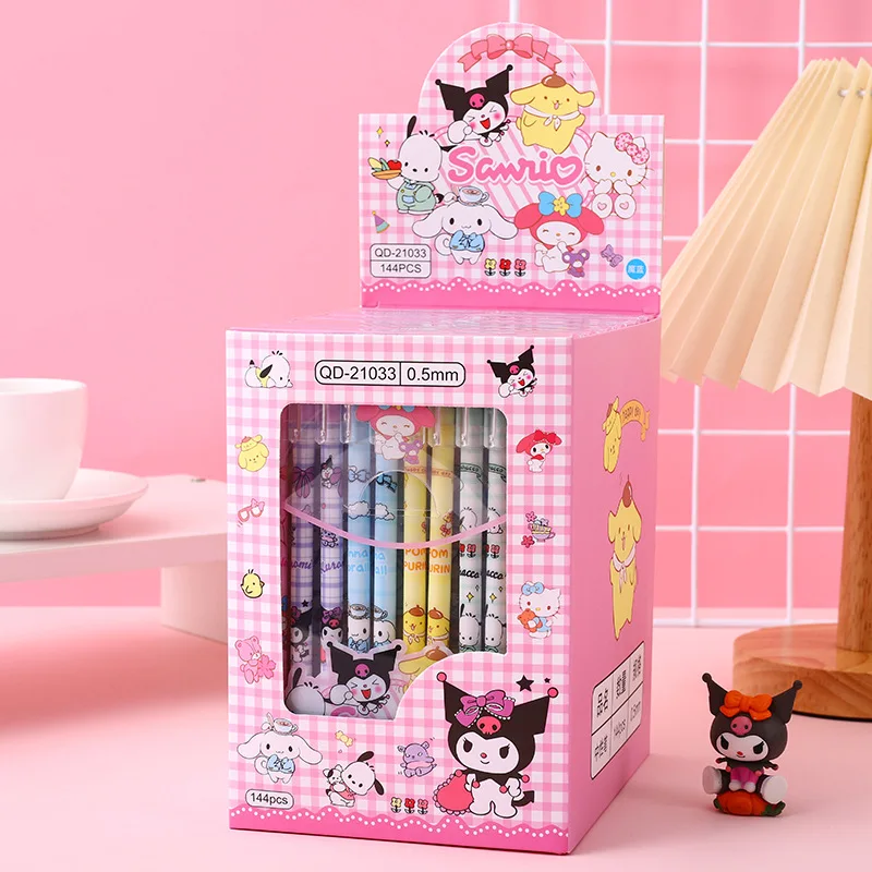 12-144Pcs/Set Erasable Sanrio Gel Ink Pen Kawaii Students Stationery Anime Meldoy Kuromi Pokemon Pikachu 2Colors Cute Kids Gift
12-144Pcs/Set Erasable Sanrio Gel Ink Pen Kawaii Students Stationery Anime Meldoy Kuromi Pokemon Pikachu 2Colors Cute Kids Gift
