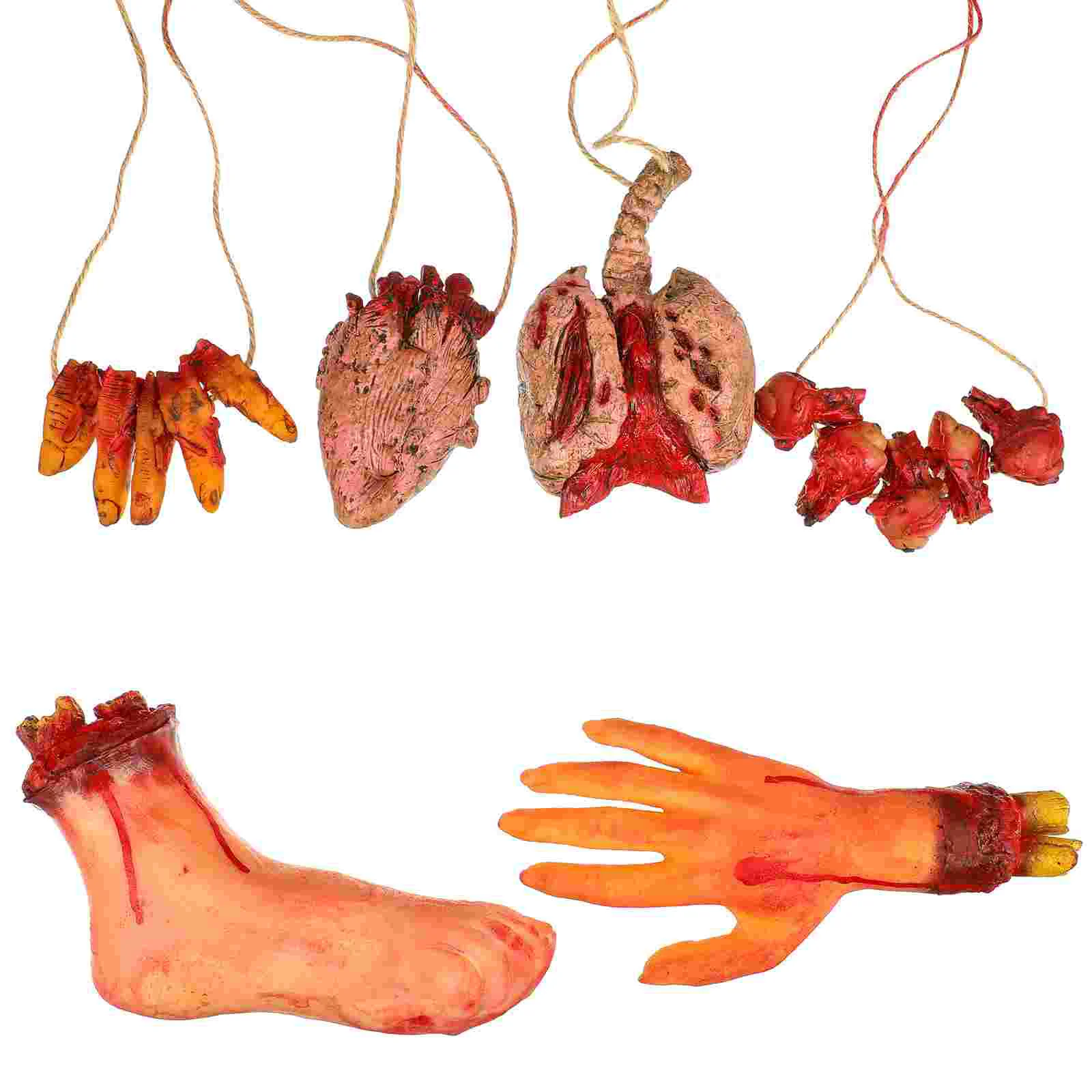Fake Human Body Parts Halloween Broken Haunted House Props Severed Hand Scary Decorations Toys
Fake Human Body Parts Halloween Broken Haunted House Props Severed Hand Scary Decorations Toys
