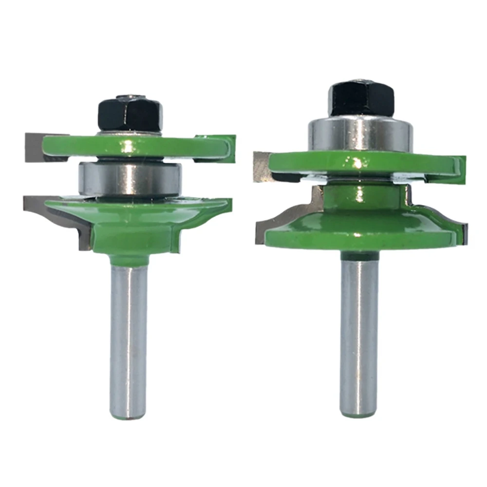2 Pcs 8mm Large Stile & Rail Set Ogee Router Bit Set Tenon Cutter for Wood Tungsten Metal Woodworking Milling Cutters
2 Pcs 8mm Large Stile & Rail Set Ogee Router Bit Set Tenon Cutter for Wood Tungsten Metal Woodworking Milling Cutters