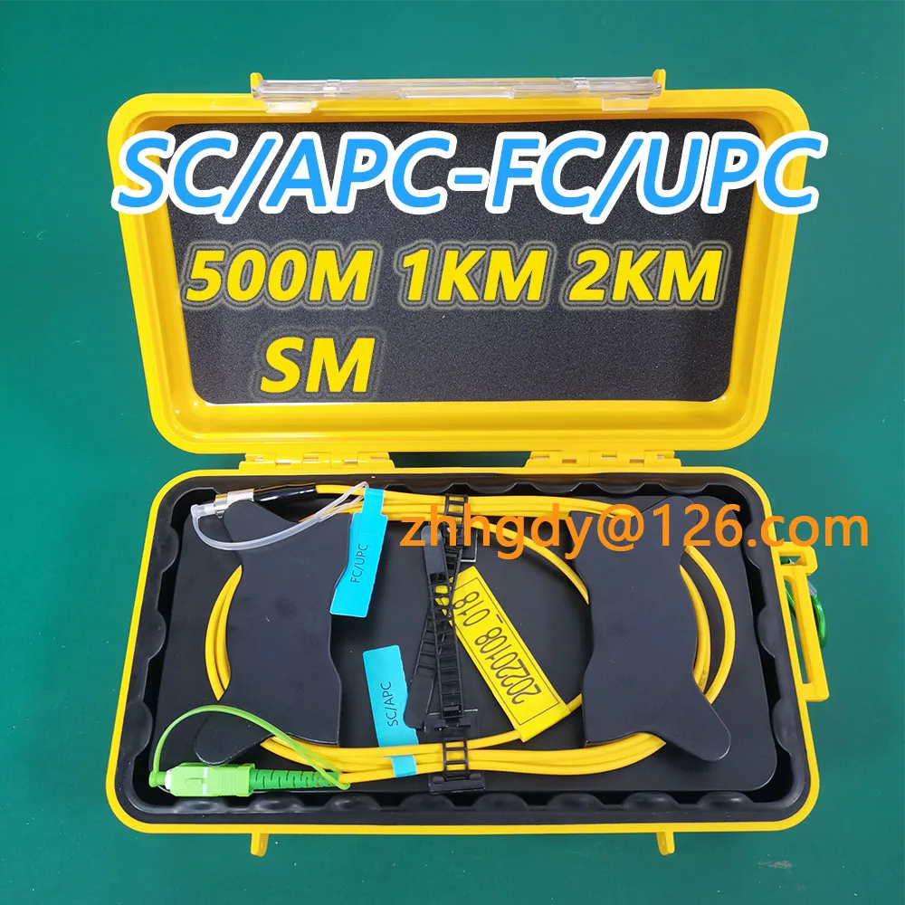 Good Quality SC/APC-FC/UPC 500M 1KM 2KM SM Fiber Optic OTDR Launch Cable Box SC APC To FC UPC
Good Quality SC/APC-FC/UPC 500M 1KM 2KM SM Fiber Optic OTDR Launch Cable Box SC APC To FC UPC