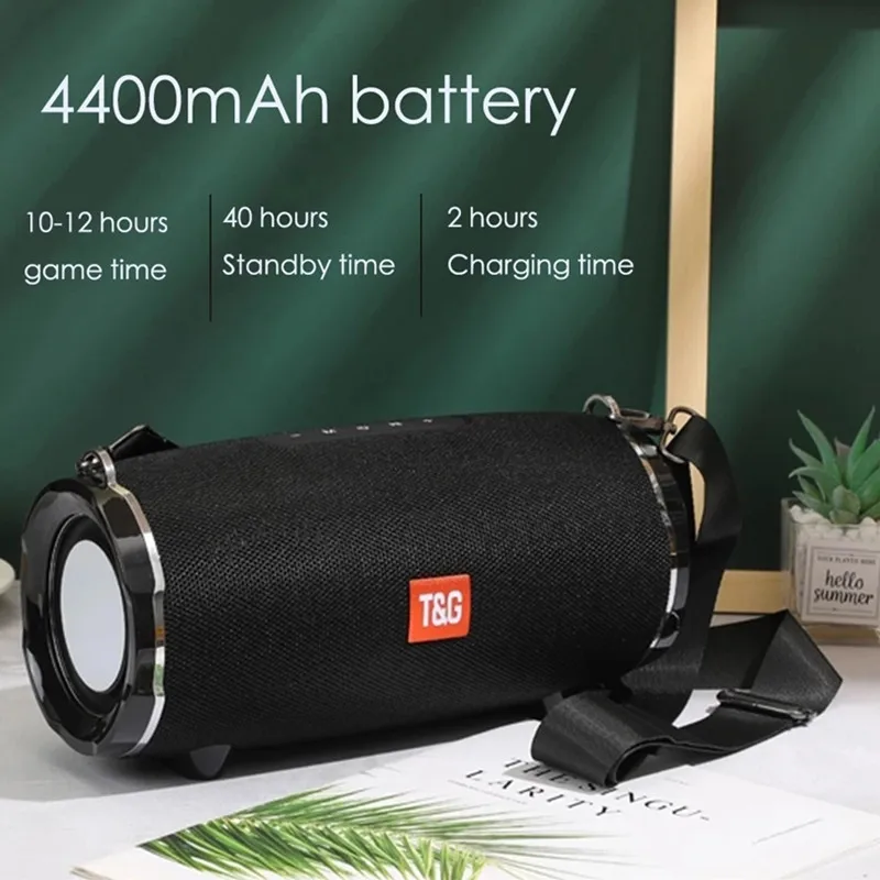 TG187 High Power 50W Portable Bluetooth Speakers Powerful Sound box Wireless Subwoofer Bass Mp3 Player FM radio 4400mAh Battery
TG187 High Power 50W Portable Bluetooth Speakers Powerful Sound box Wireless Subwoofer Bass Mp3 Player FM radio 4400mAh Battery