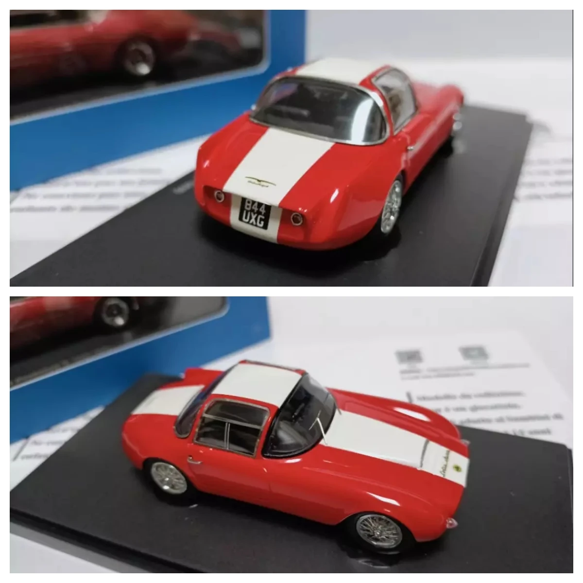 Коллекционная красная модель автомобиля autoкульт 1/43 Eleven Ghia 1958 из смолы, Подарочная модель, лимитированная коллекция, хобби-игрушки
Коллекционная красная модель автомобиля autoкульт 1/43 Eleven Ghia 1958 из смолы, Подарочная модель, лимитированная коллекция, хобби-игрушки