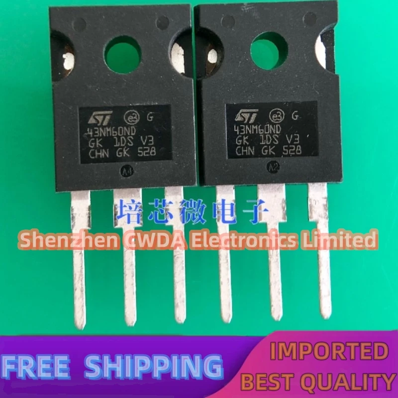 10 шт.-20 шт. STW43NM60ND 43NM60ND 43N60DM2 TO-247 43A/600V MOS в наличии может быть куплен
10 шт.-20 шт. STW43NM60ND 43NM60ND 43N60DM2 TO-247 43A/600V MOS в наличии может быть куплен