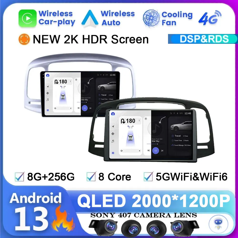 Автомобильная Мультимедийная система на Android 13 для Hyundai Accent 2008, 2009, 2010, 2011, автомобильное радио, Carplay, видеоплеер, стерео, GPS-навигация, Bluetooth
Автомобильная Мультимедийная система на Android 13 для Hyundai Accent 2008, 2009, 2010, 2011, автомобильное радио, Carplay, видеоплеер, стерео, GPS-навигация, Bluetooth
