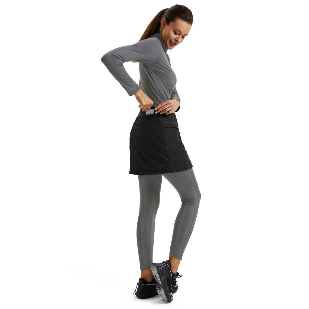 JS Women Skirt Padded Sports Warm Checkered Embossing Elastic High Waist Zip-Up A-Line Skirt Autumn And Winter Skirts
JS Women Skirt Padded Sports Warm Checkered Embossing Elastic High Waist Zip-Up A-Line Skirt Autumn And Winter Skirts