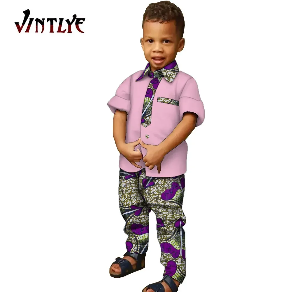 Children Clothing African Style Baby Boy's Clothes 2 Pcs Set Short Sleeve Shirt and Pant Patchwork Baby Party Attire WYT695
Children Clothing African Style Baby Boy's Clothes 2 Pcs Set Short Sleeve Shirt and Pant Patchwork Baby Party Attire WYT695