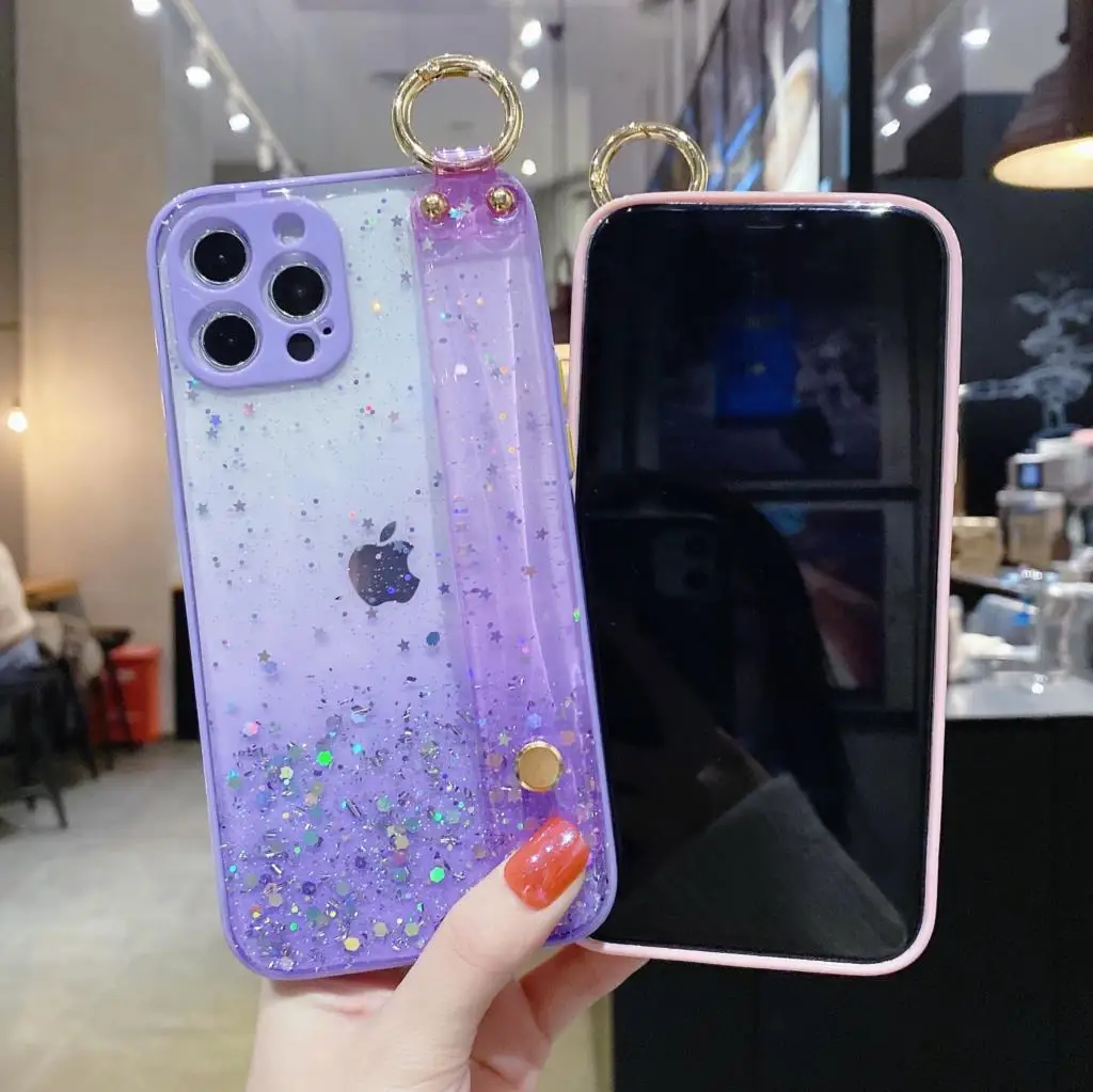 Чехол для Huawei P40 Lite E Mate 30 Pro Nova 6 7 SE 7i P40Pro Y7P Y6P с ремешком на запястье/длинный ремешок градиентный Блестящий Прозрачный чехол 
Чехол для Huawei P40 Lite E Mate 30 Pro Nova 6 7 SE 7i P40Pro Y7P Y6P с ремешком на запястье/длинный ремешок градиентный Блестящий Прозрачный чехол