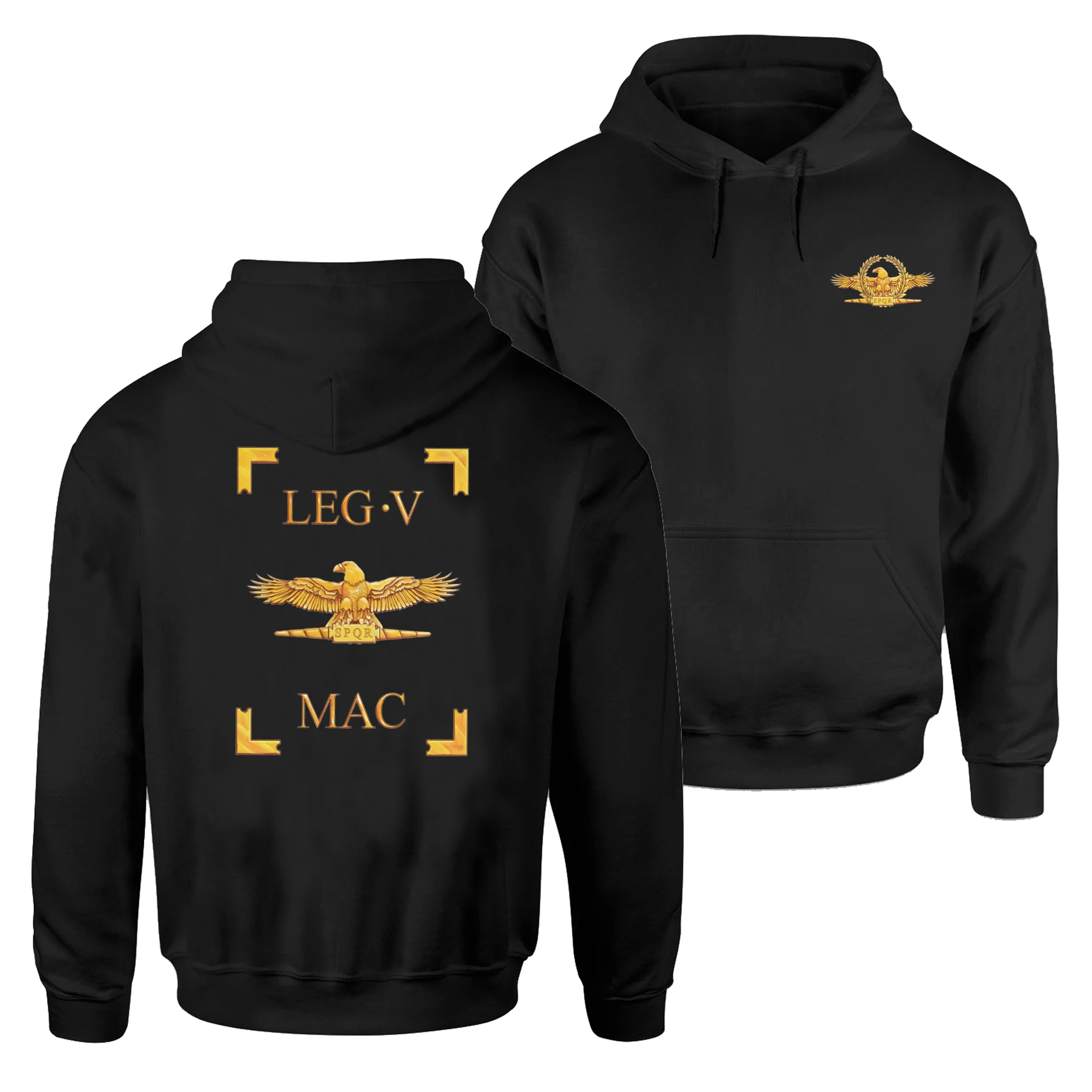 

Legio V Macedonica Vexillum - Roman Legion Pullover Hoodie 100% Cotton Comfortable Casual Mens Sweatshirts Fashion Streetwear