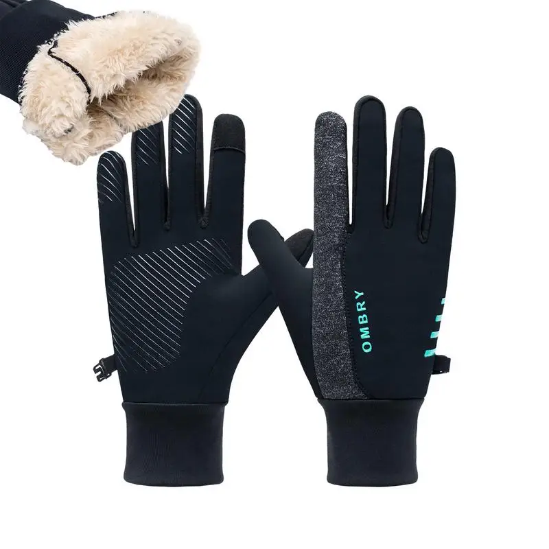 

Motorcycle Gloves For Men Warm Soft Snowboard Gloves Outdoor Activities Supplies Winter Gloves For Riding Skiing Mountaineering