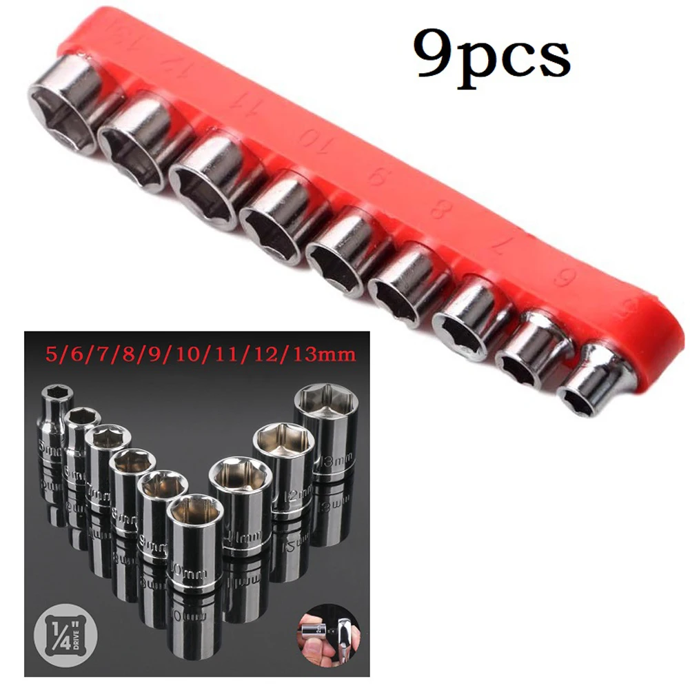Hex Design Hex Sockets 9 Sizes With Overall Heat Treatment And Mirror Polishing For Wrenches Ratchets Power Drills Hand Tools
Hex Design Hex Sockets 9 Sizes With Overall Heat Treatment And Mirror Polishing For Wrenches Ratchets Power Drills Hand Tools