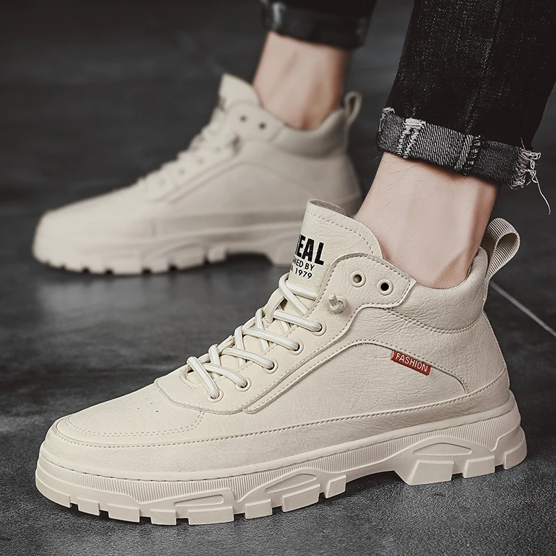 Men's Boots fashion autumn Men Boots Lace Up Male Leather Shoes Outdoor Ankle Boots men Footwear Flats men shoes
Men's Boots fashion autumn Men Boots Lace Up Male Leather Shoes Outdoor Ankle Boots men Footwear Flats men shoes