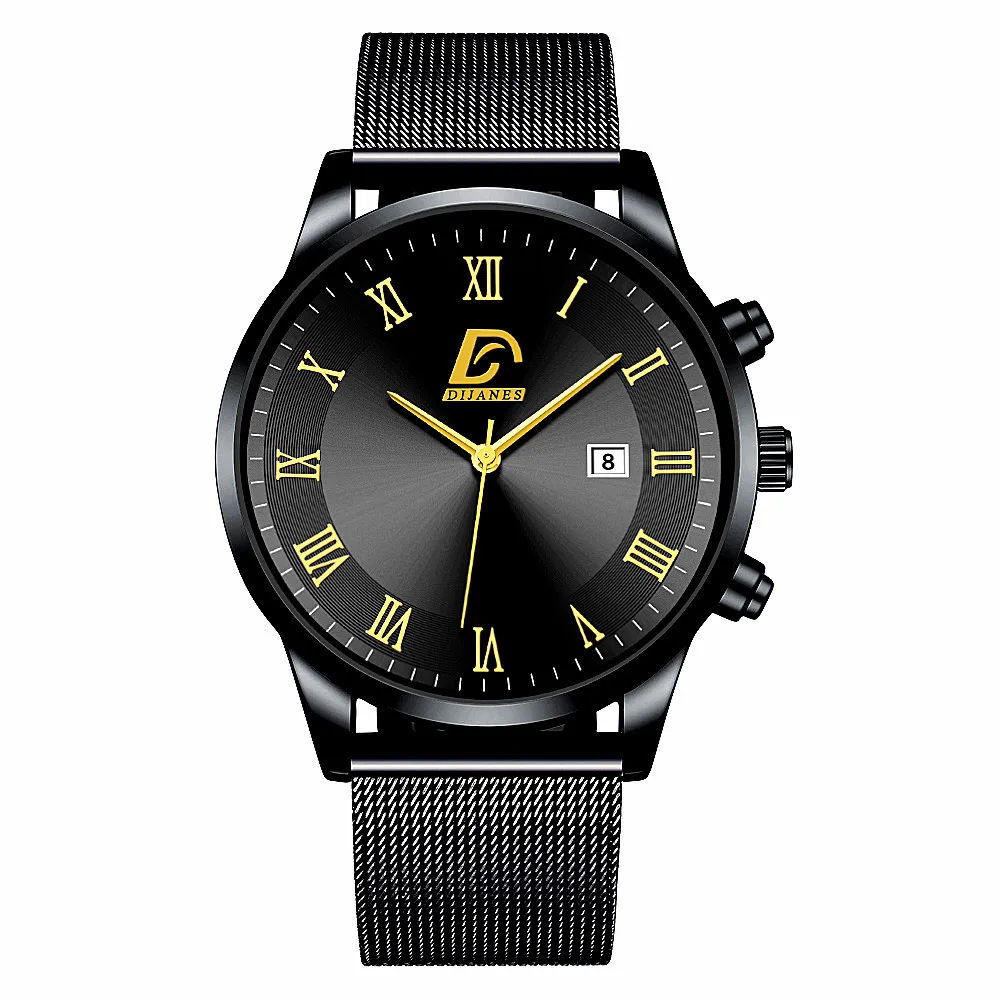 Luxry Luminous Men's Watch Round Men's Calendar Quartz Watch Men's Stainless Steel Watch Relojes De Cuarzo Para Hombre
Luxry Luminous Men's Watch Round Men's Calendar Quartz Watch Men's Stainless Steel Watch Relojes De Cuarzo Para Hombre