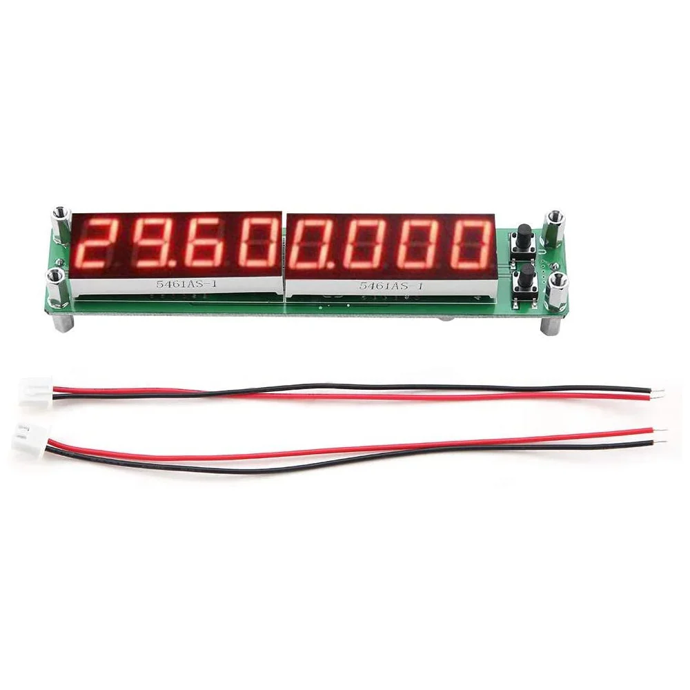 Φ RF сигнальный счетчик частоты, тестер-модуль цимометра 0,1-1000 МГц, Φ цифровой фотометр (красный)
Φ RF сигнальный счетчик частоты, тестер-модуль цимометра 0,1-1000 МГц, Φ цифровой фотометр (красный)