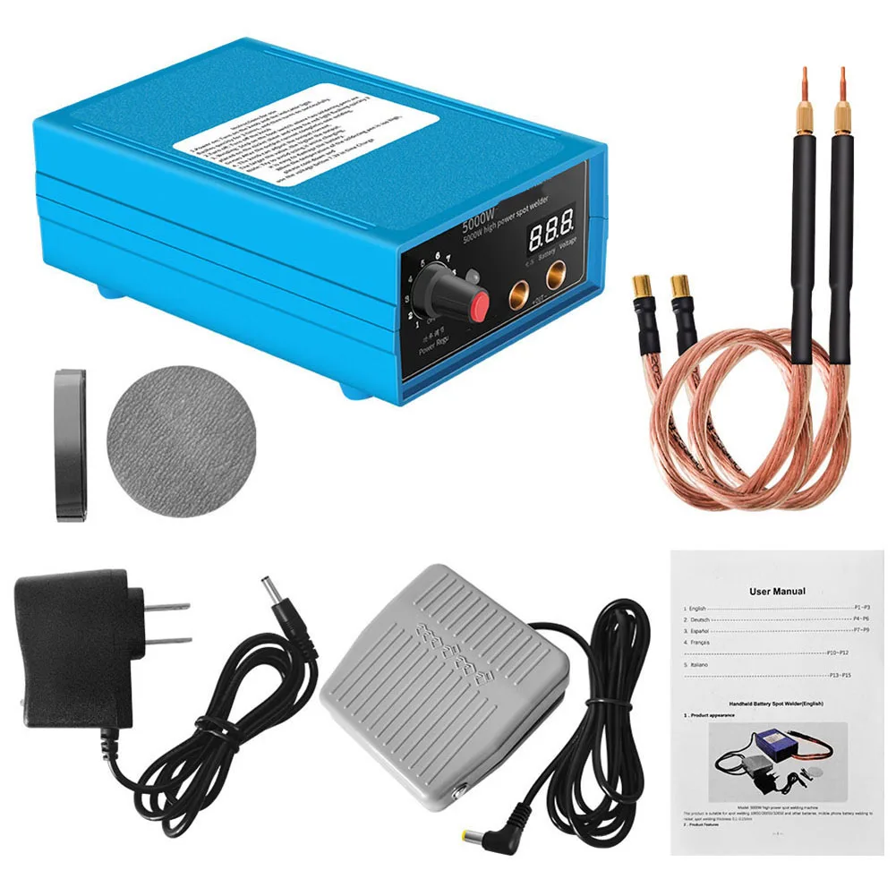 Efficient and Reliable 5000W DIY Spot Welding Machine Adjustable Power Knob Perfect for Welding Projects at Home
Efficient and Reliable 5000W DIY Spot Welding Machine Adjustable Power Knob Perfect for Welding Projects at Home