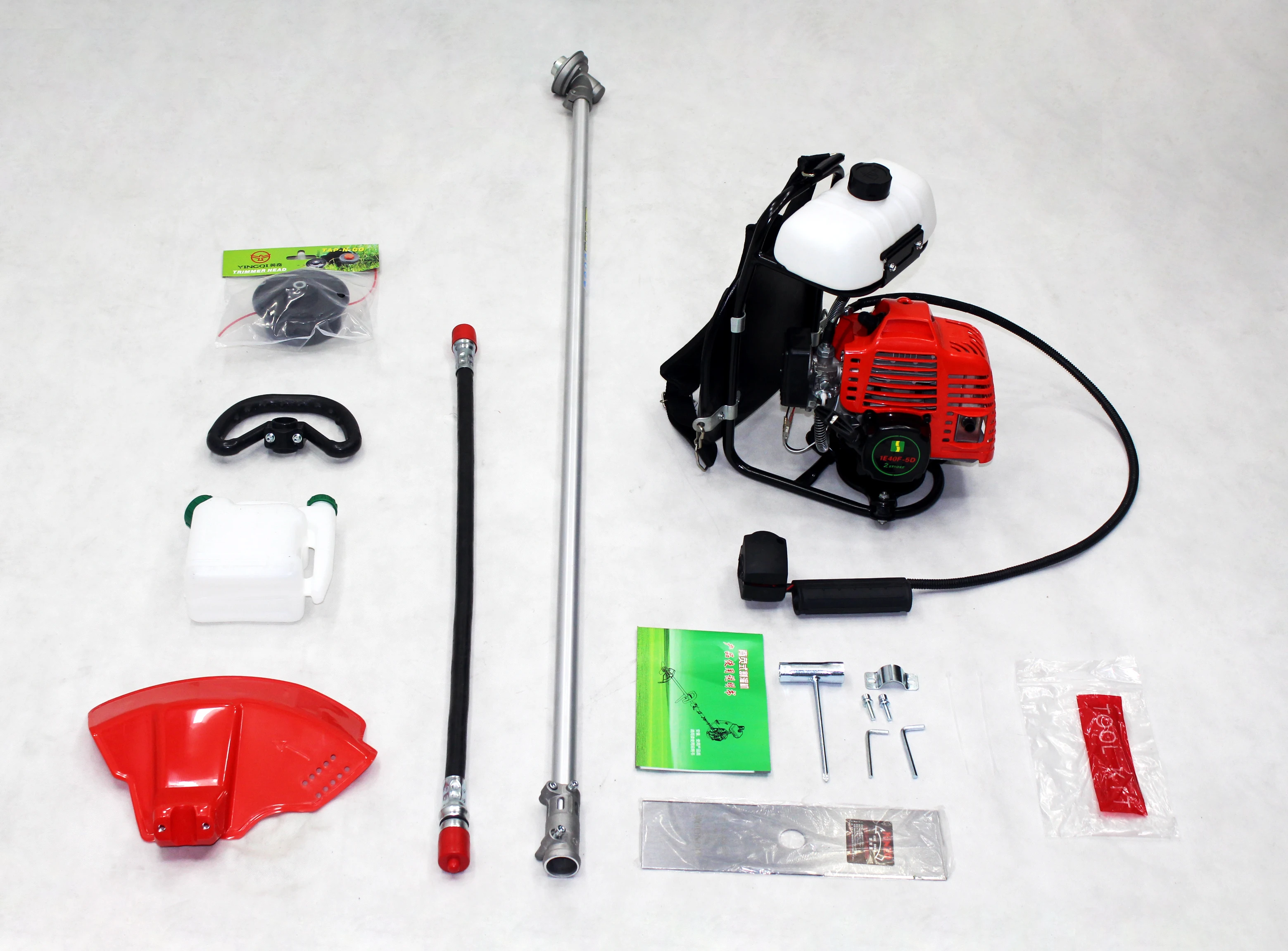 Lawn Mower Knapsack Mower 1E40F-5D Float Type 2 Stroke Gasoline 1.3KW 42.7CC Shrub Branch Cutting Garden Machine Hedge Trimmer
Lawn Mower Knapsack Mower 1E40F-5D Float Type 2 Stroke Gasoline 1.3KW 42.7CC Shrub Branch Cutting Garden Machine Hedge Trimmer