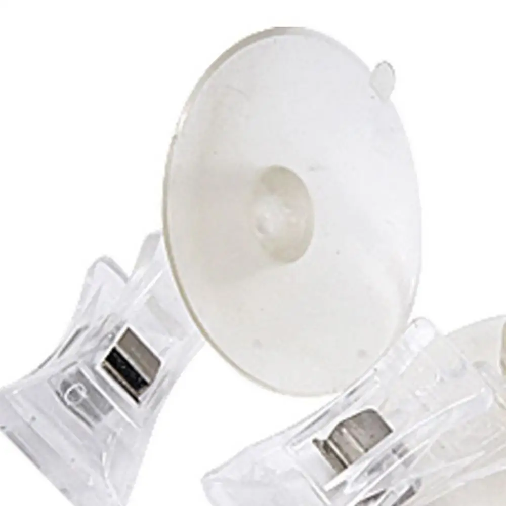 2 Pcs Clear Plastic Wall Suction Cup Clips Clamps Strong Sucker Bathroom Window Office Door Multifunctional ABS Smooth Surface
2 Pcs Clear Plastic Wall Suction Cup Clips Clamps Strong Sucker Bathroom Window Office Door Multifunctional ABS Smooth Surface