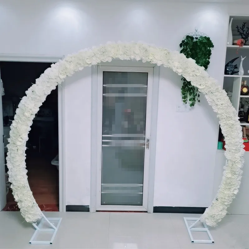 White Wedding Party Centerpieces Decoration Arch Sets Artificial Flower With Metal Frame for Event Baby Shower Festive Suppliles
White Wedding Party Centerpieces Decoration Arch Sets Artificial Flower With Metal Frame for Event Baby Shower Festive Suppliles