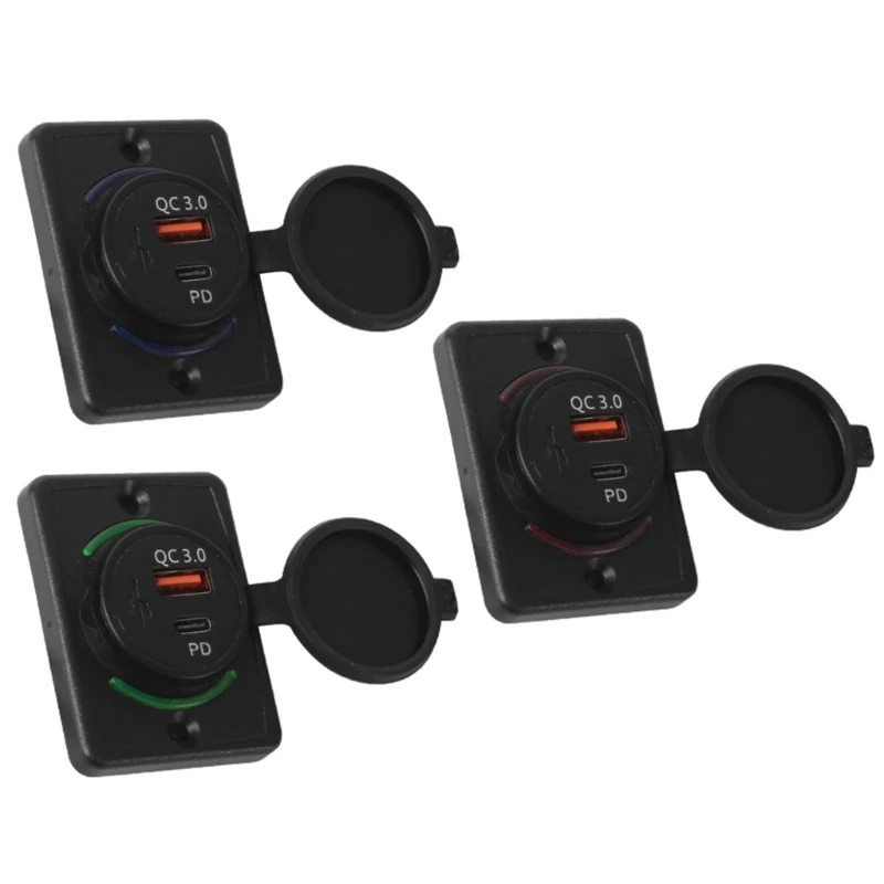 USB-розетка, водонепроницаемый зарядный адаптер для кемперов, двойная USB-разъем для зарядки, Прямая поставка
USB-розетка, водонепроницаемый зарядный адаптер для кемперов, двойная USB-разъем для зарядки, Прямая поставка