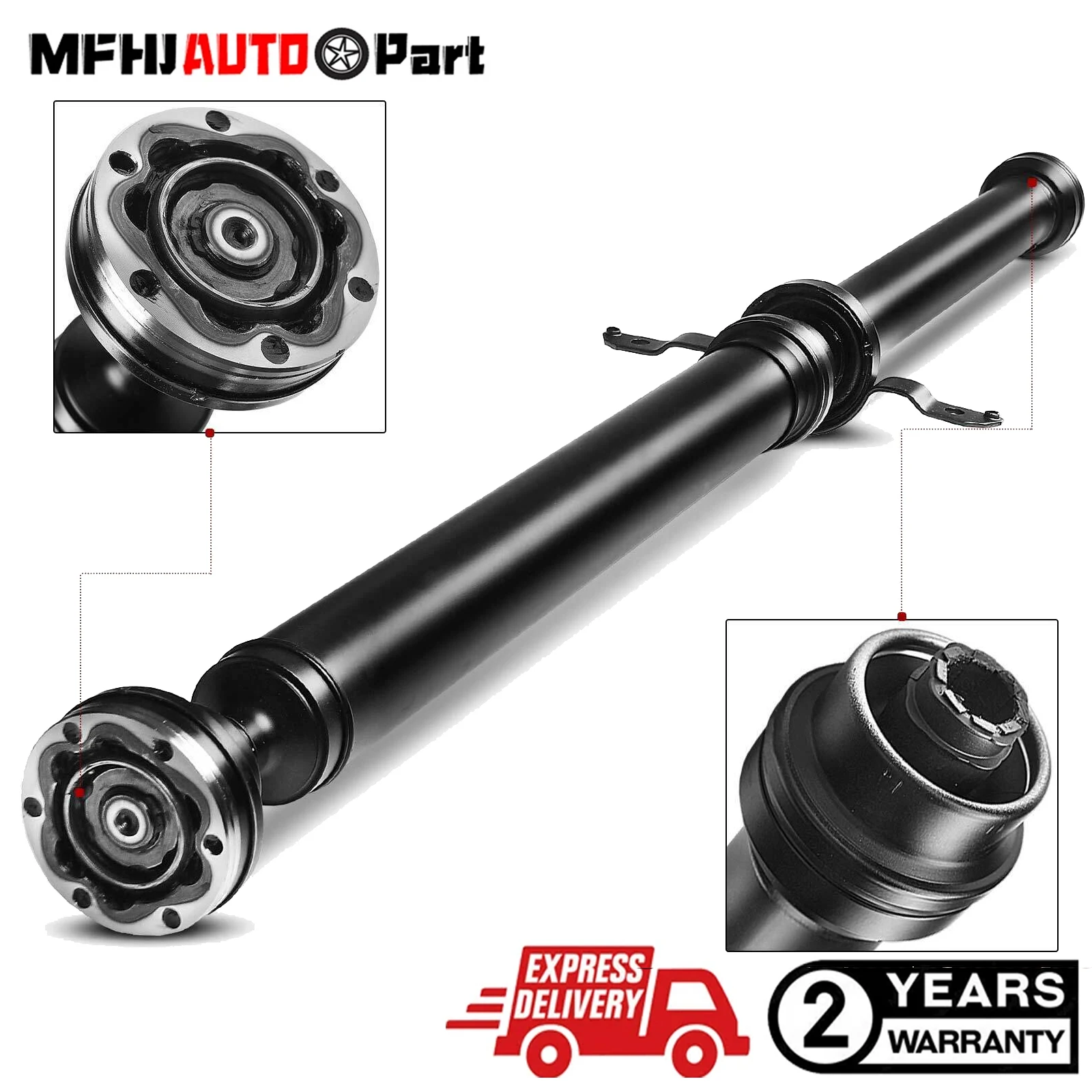 Rear Driveshaft Assembly for Audi A8 Quattro 11-18 S8 13-17 AWD w/Long Wheelbase
Rear Driveshaft Assembly for Audi A8 Quattro 11-18 S8 13-17 AWD w/Long Wheelbase