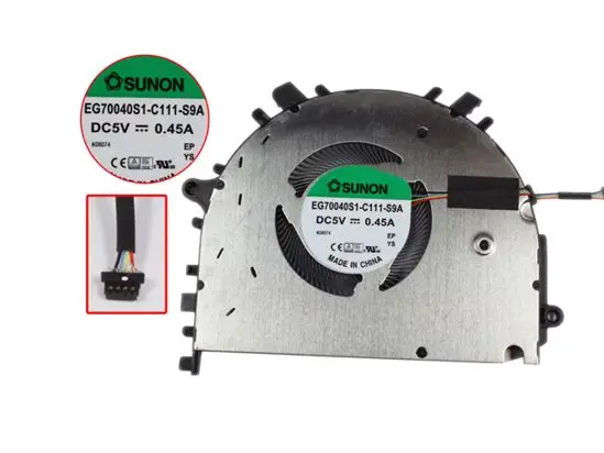 SUNON EG70040S1-C111-S9A C110 NS85C32 19D04 DC 5V 4-проводной охлаждающий вентилятор
SUNON EG70040S1-C111-S9A C110 NS85C32 19D04 DC 5V 4-проводной охлаждающий вентилятор